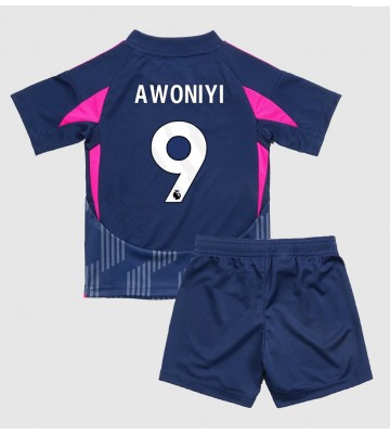 Nottingham Forest Taiwo Awoniyi #9 Segunda Equipación Niños 2024-25 Manga Corta (+ Pantalones cortos)